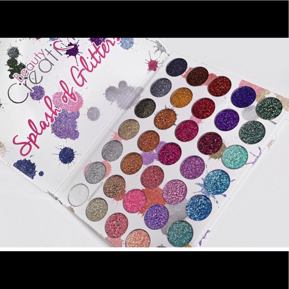 Beauty Creation Glitter eyeshadow pallet